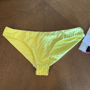 Vibrant Yellow RVCA Bikini Bottom